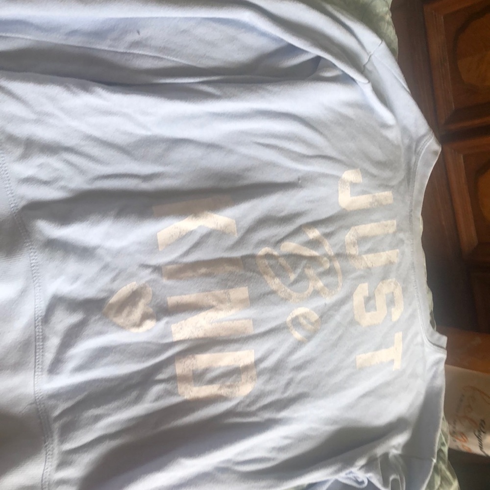 blue just be kind justice shirt